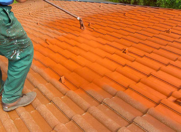 Démoussage et nettoyage  de toiture à Rueil Malmaison 92